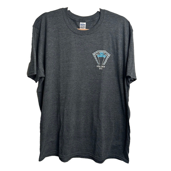 Neil Diamond 2015 World Tour T-Shirt Local Crew Soft Style Gray size XL - Picture 1 of 6